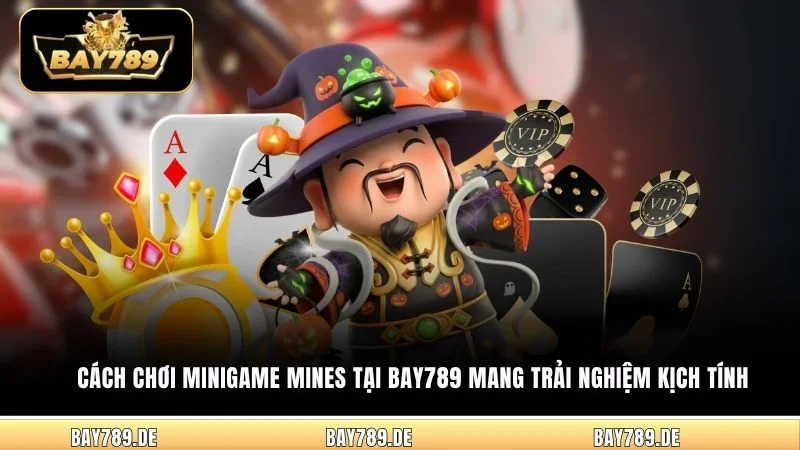 Cách chơi Minigame Mines tại Bay789 mang trải nghiệm kịch tính