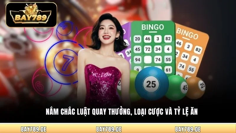 Nắm chắc luật quay thưởng, loại cược và tỷ lệ ăn