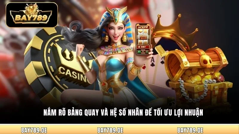 Nắm rõ bảng quay và hệ số nhân để tối ưu lợi nhuận